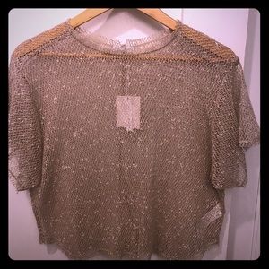 Zara mesh like crop top!